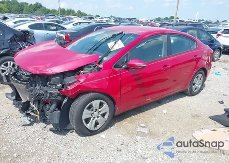 2016 Kia Forte Lx z USA, uszkodzony, nr VIN KNAFX4A66G5541614